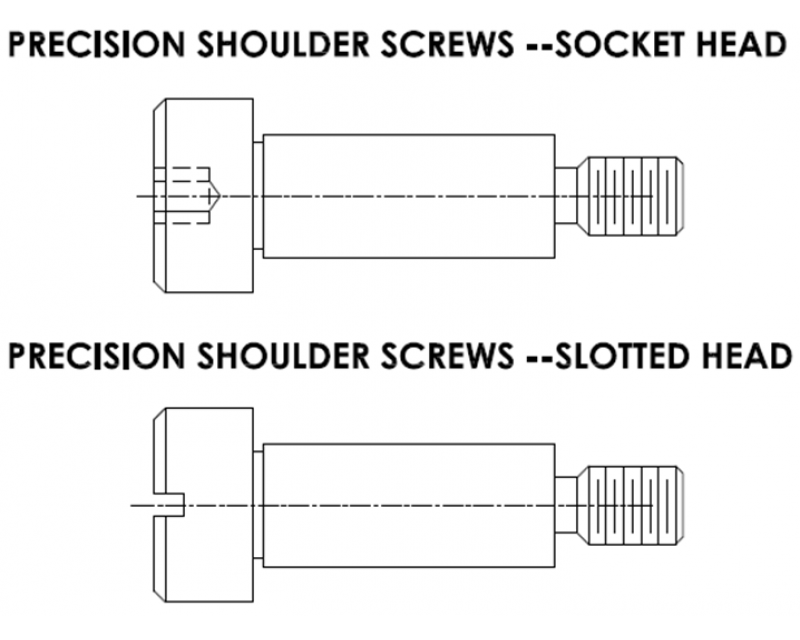 PRECISION SHOULDER SCREWS