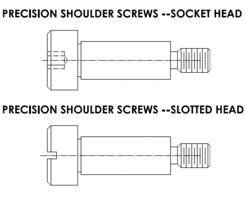 Precision Shoulder Screws