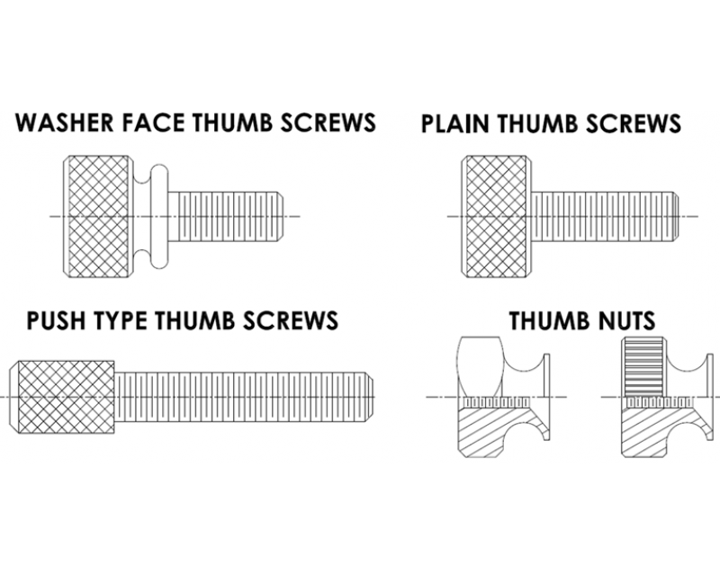 THUMB SCREWS & THUMB NUTS