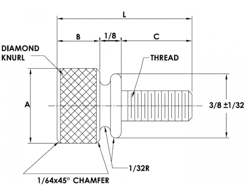 WASHER FACE THUMB SCREW American Standard